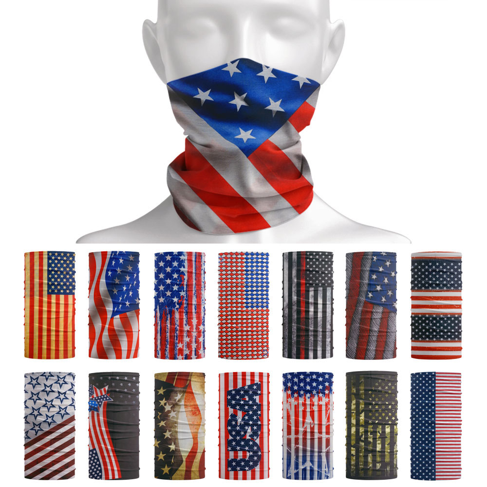 USA Flag Pattern Sun Protectiv - Gear In Cycling 评论和价格