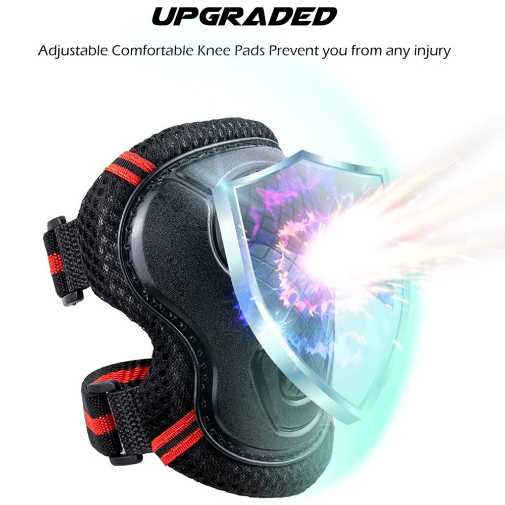 6PCS Adult/Youth Knee Pad Elbo - Youth Cycling Gear 评论和价格