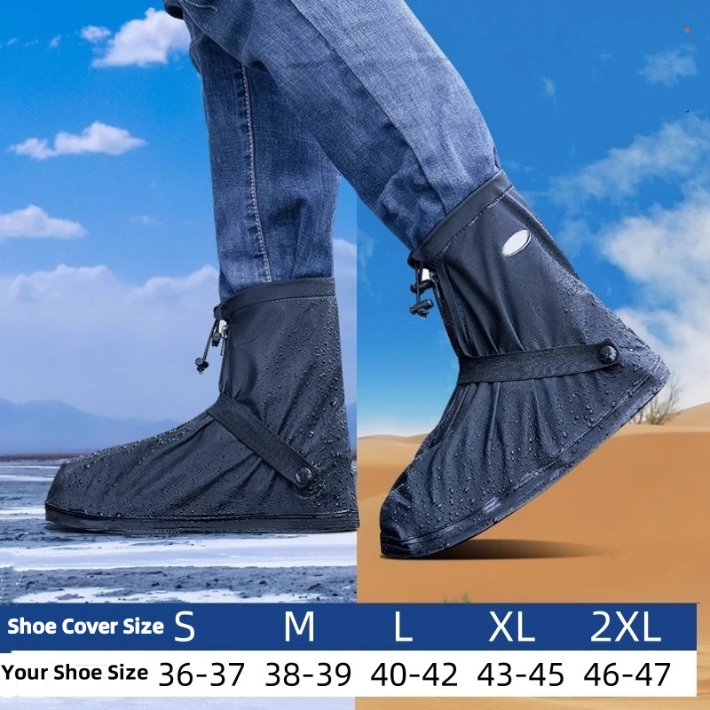 S-XXL Rainproof Anti-Slip Reus - Cycling Shoe Covers 评论和价格