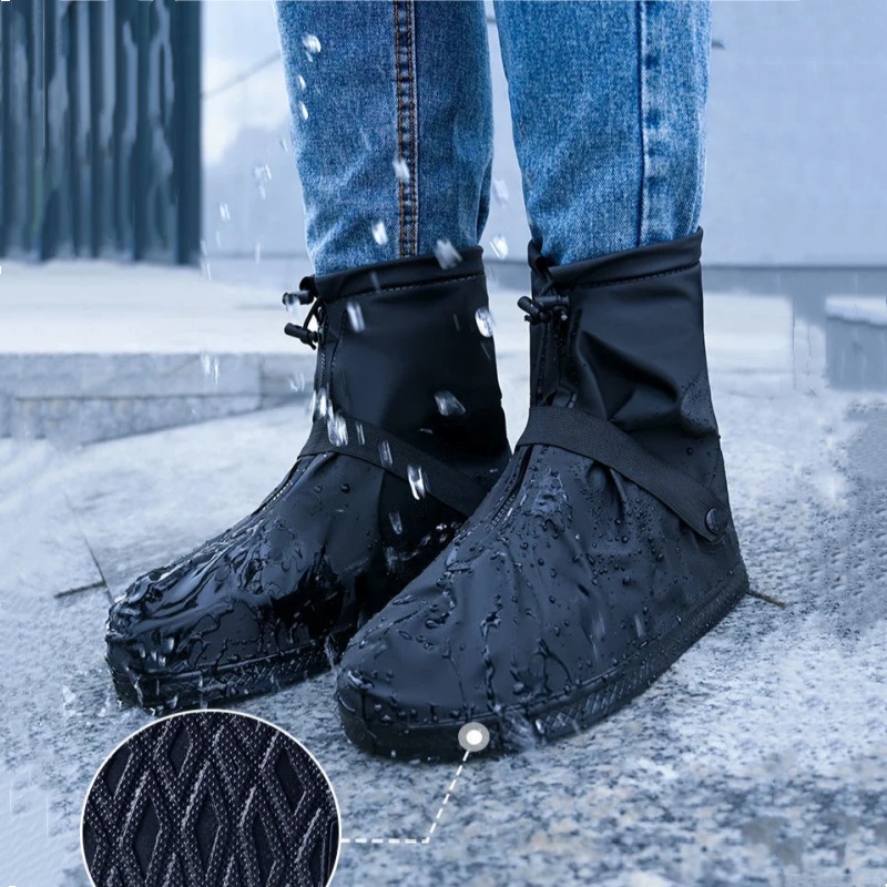 S-XXL Rainproof Anti-Slip Reus - Cycling Shoe Covers 评论和价格