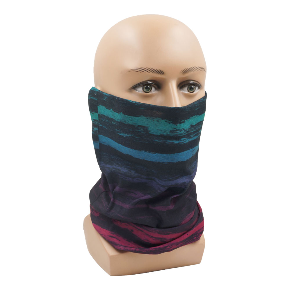 Tie-Dye Stripes Pattern Neckch - Gear In Cycling 评论和价格