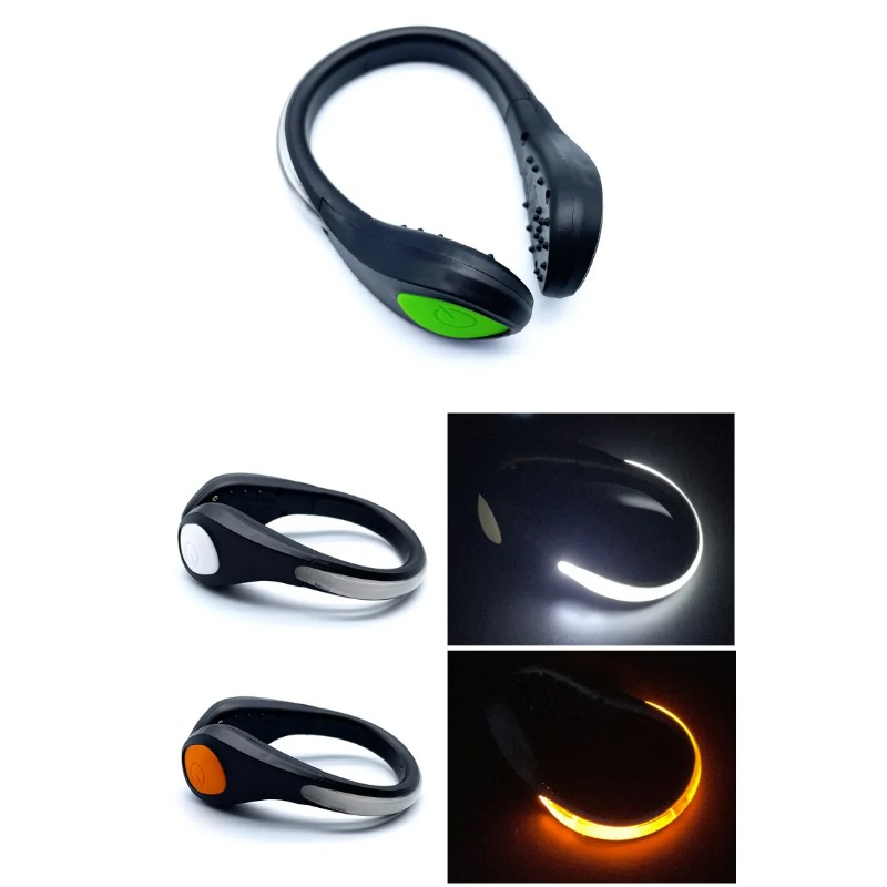 New Luminous Shoe Clip Light L - Cycling Shoe Covers 评论和价格