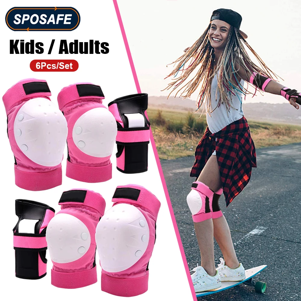 Adult Youth Kids Knee Pads Elb - Youth Cycling Gear 评论和价格