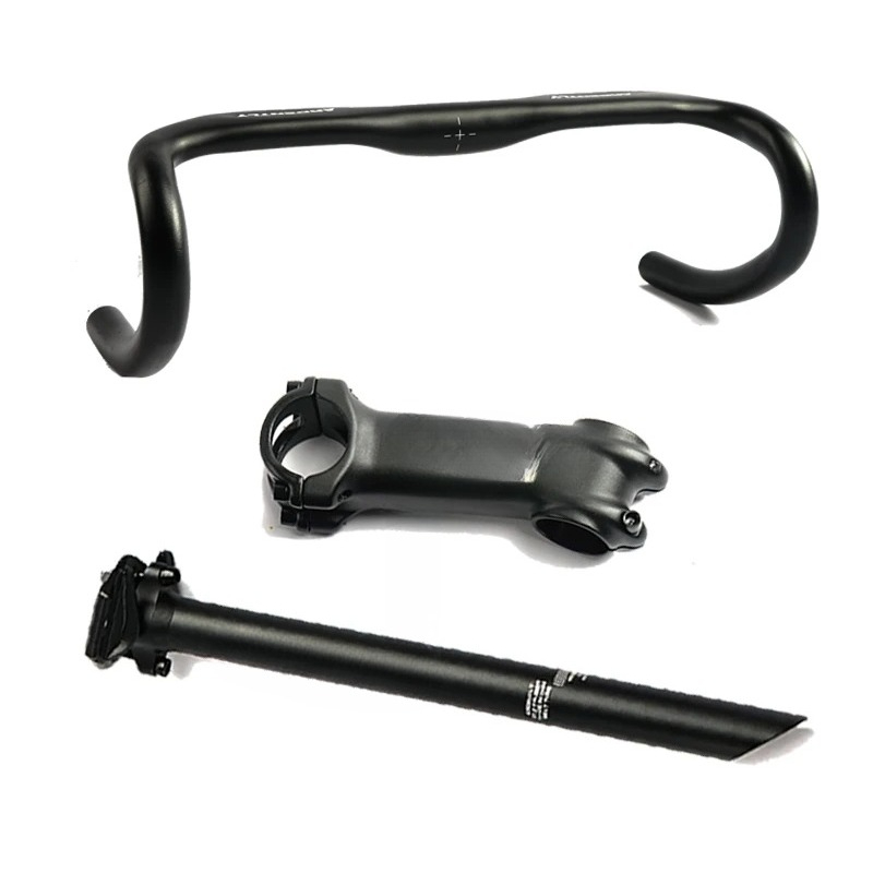NEW Bike Handlebar + Stem + Se - Cycling Gear Manufacturer 评论和价格