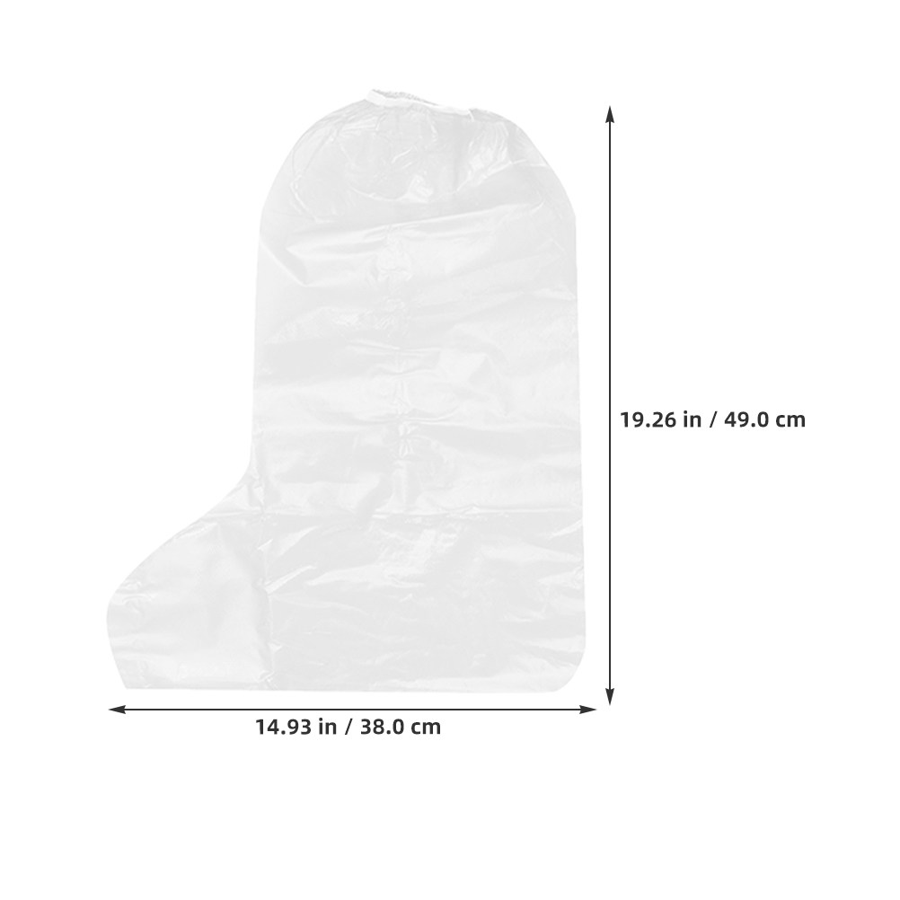 20Pcs Waterproof Long Rain Sho - Cycling Shoe Covers 评论和价格