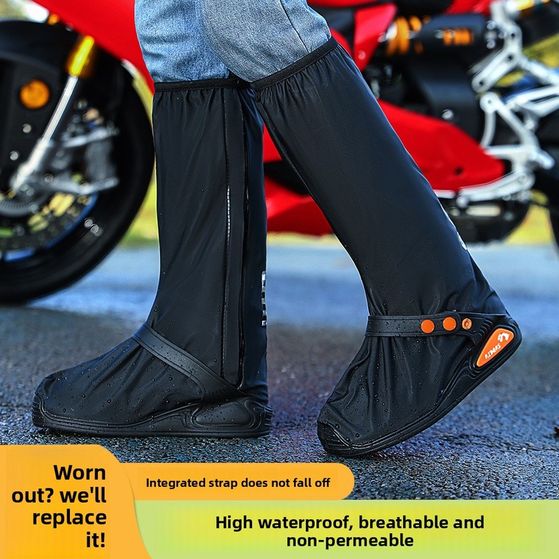 Men Women High‑Top Waterproof  - Cycling Shoe Covers 评论和价格