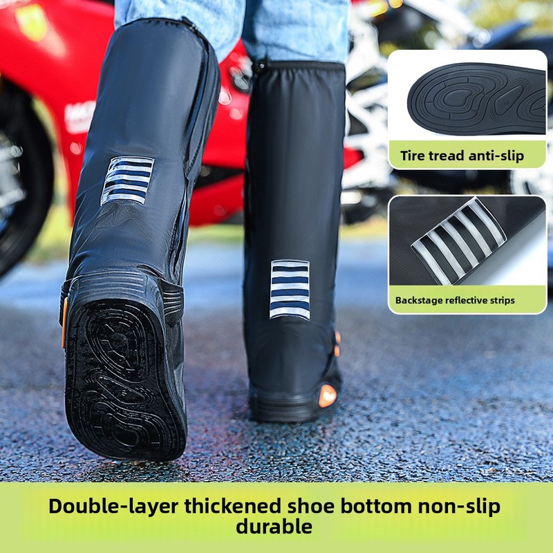 Men Women High‑Top Waterproof  - Cycling Shoe Covers 评论和价格