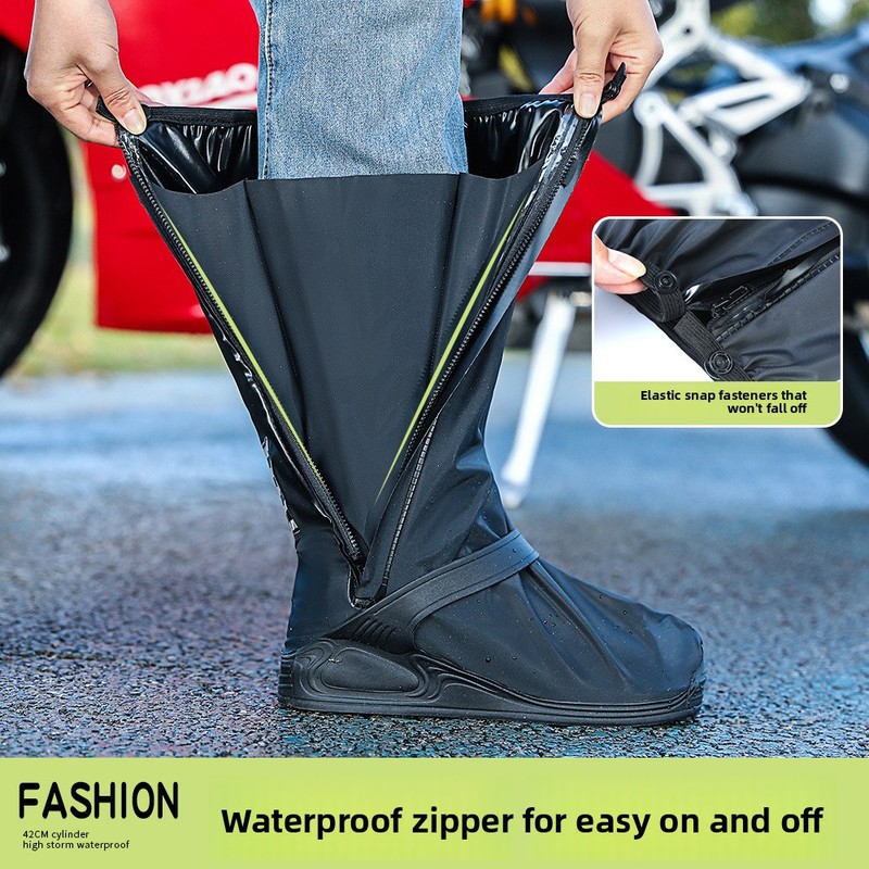 Men Women High‑Top Waterproof  - Cycling Shoe Covers 评论和价格