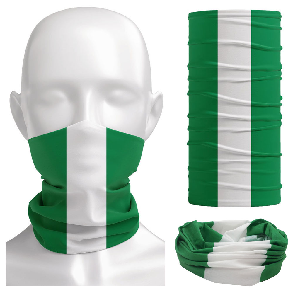 Nigeria Flag Bandanna Women Ne - Gear In Cycling 评论和价格