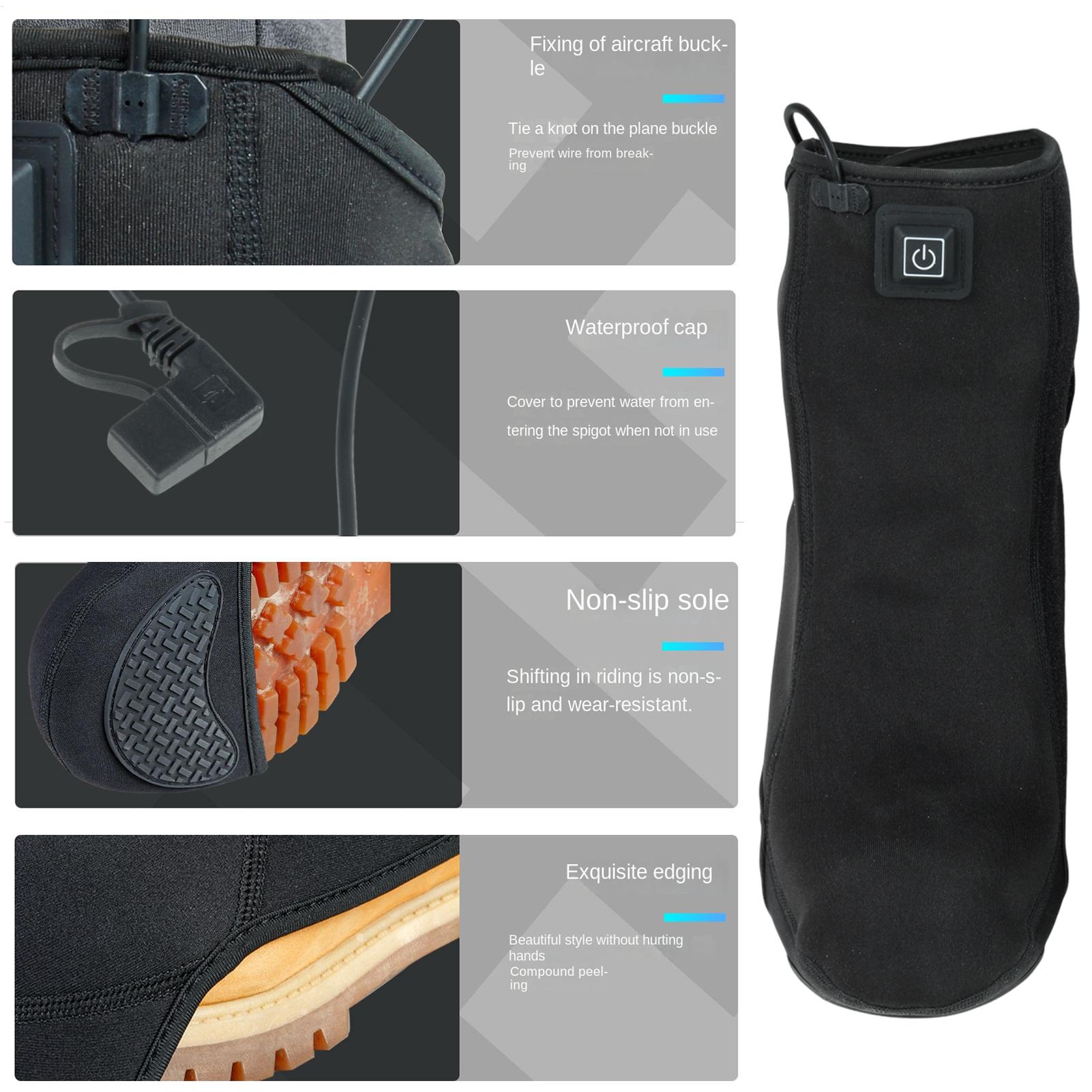 Heated Cycling Shoe Covers 3-L - Cycling Shoe Covers 评论和价格